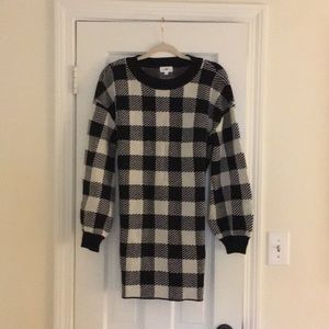 LPA Ballon Sleeve Sweater Dress